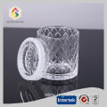 Custom Glass Candle Jar With Lid